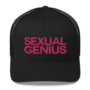 SEXUAL GENIUS Trucker Cap