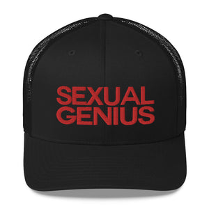 SEXUAL GENIUS R Trucker Cap