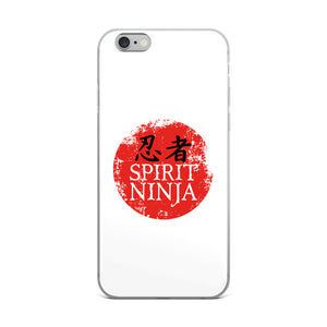 SPIRIT NINJA WHITE iPhone Case