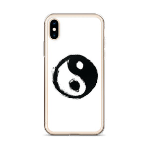 YIN & YANG WHITE iPhone Case
