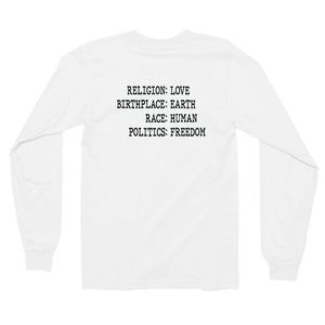 RELIGION FREEDOM Long sleeve t-shirt