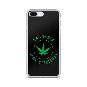 C-BIS 100% BLACK / GREEN iPhone Case