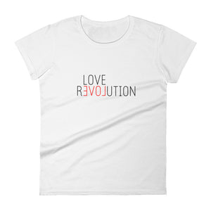 LOVE REVOLUTION Scoop t-shirt A88