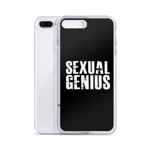 SEXUAL GENIUS BLACK iPhone Case