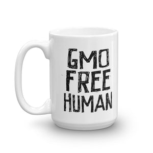 GMO FREE HUMAN Mug
