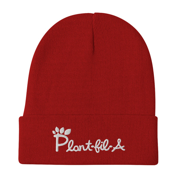 PLANT FIL A Embroidered Beanie
