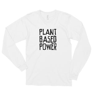 PLANT BASED POWER Long sleeve t-shirt