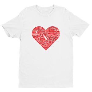 Mens LOVE Short Sleeve T-shirt NL36