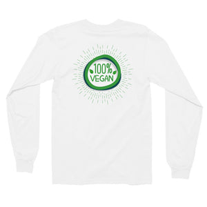 100% VEGAN Long sleeve t-shirt