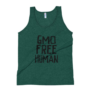 GMO FREE HUMAN Tank Top