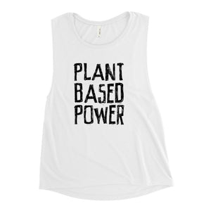 PLANT BASED POWER Ladies’ Muscle Tank