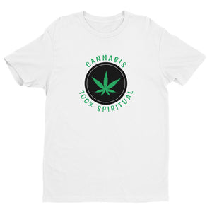 C-BIS 100% BLACK / GREEN T-shirt (Athletic Fit)